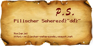 Pilischer Seherezádé névjegykártya